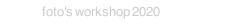 foto's workshop 2020